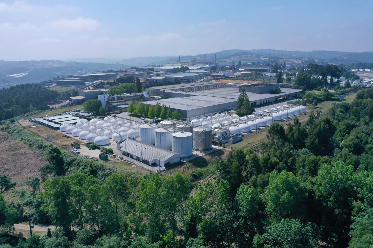 Sogrape foto aérea da empresa